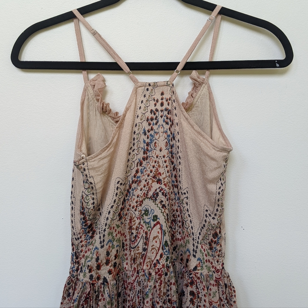 Anthropologie Silk Mes Demoiselles Maxi Dress - Picture 5 of 7